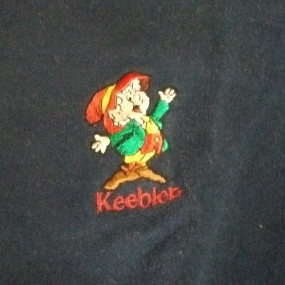 Vintage Gildan Ultra Cotton 90-10 Heavyweight Keebler Logo X-Large Sweatshirt - Picture 5 of 6